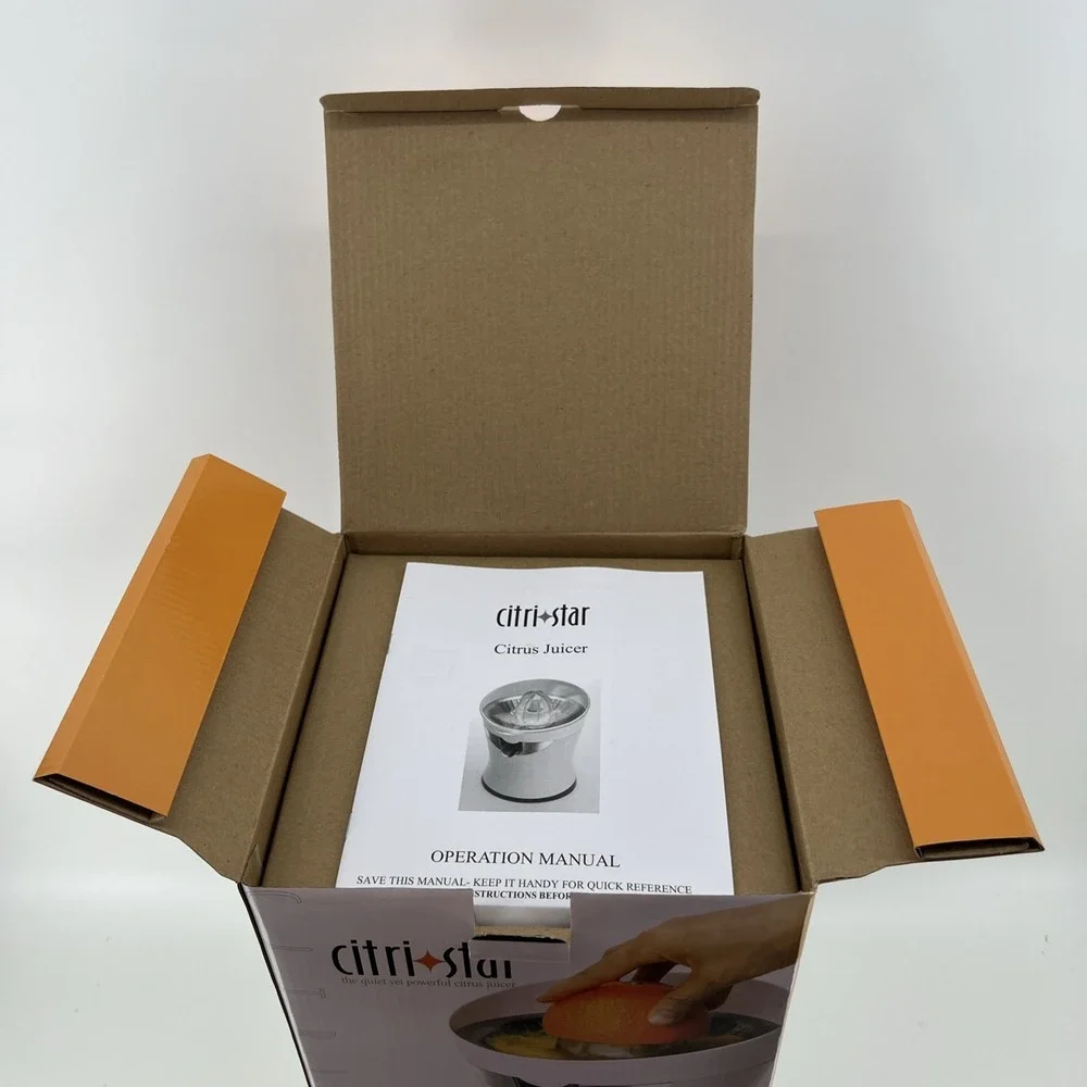 Tribest CitriStar CS-1000 Citrus Juicer Electric Juicer for Citrus NIB NEW